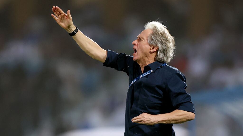 Jorge Jesús se quejó de que Neymar llegó lesionado al Al Hilal.