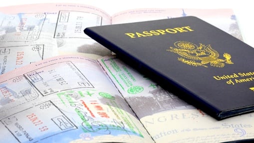Visa de Estados Unidos.