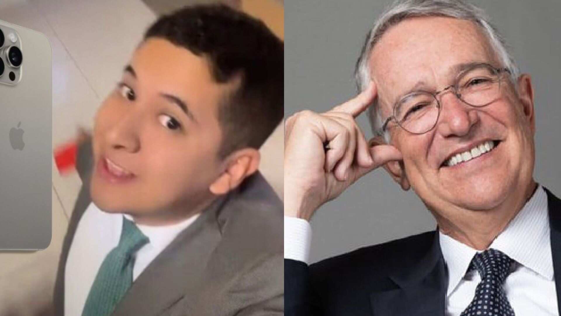 El mensaje que originó todo: "Tío Richie, ¿qué está pasando, papi? aviéntate algo. De perdida un teléfono, un iPhone 15 Pro Max".