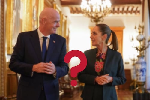 “Para quien se porte mal”; ¿cuál fue el regalo de Infantino a Sheinbaum y qué desayunaron?