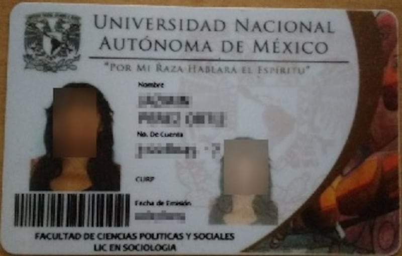 Credencial de la UNAM