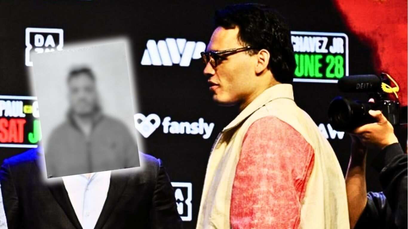 Foto de Julio César Chávez Jr. arrestado