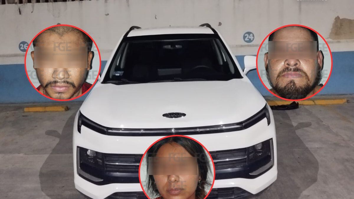 Cae líden de banda que robaba autos en Quintana Roo.