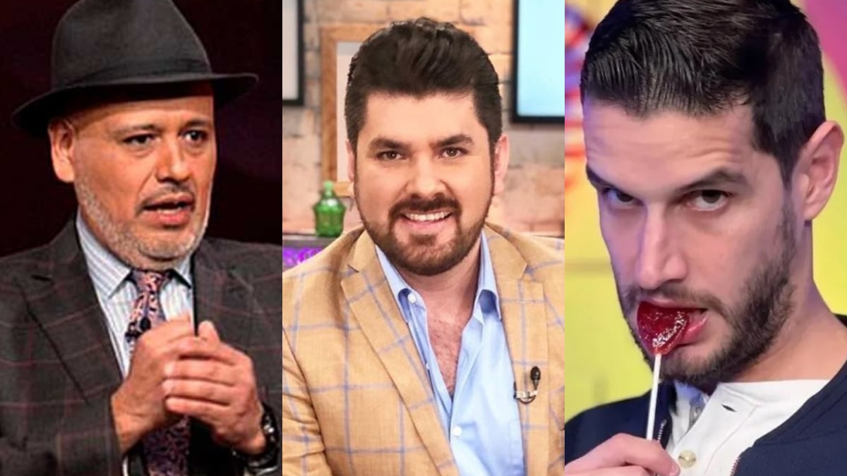 René Franco, Michelle Rubalcava y Adrián Marcelo