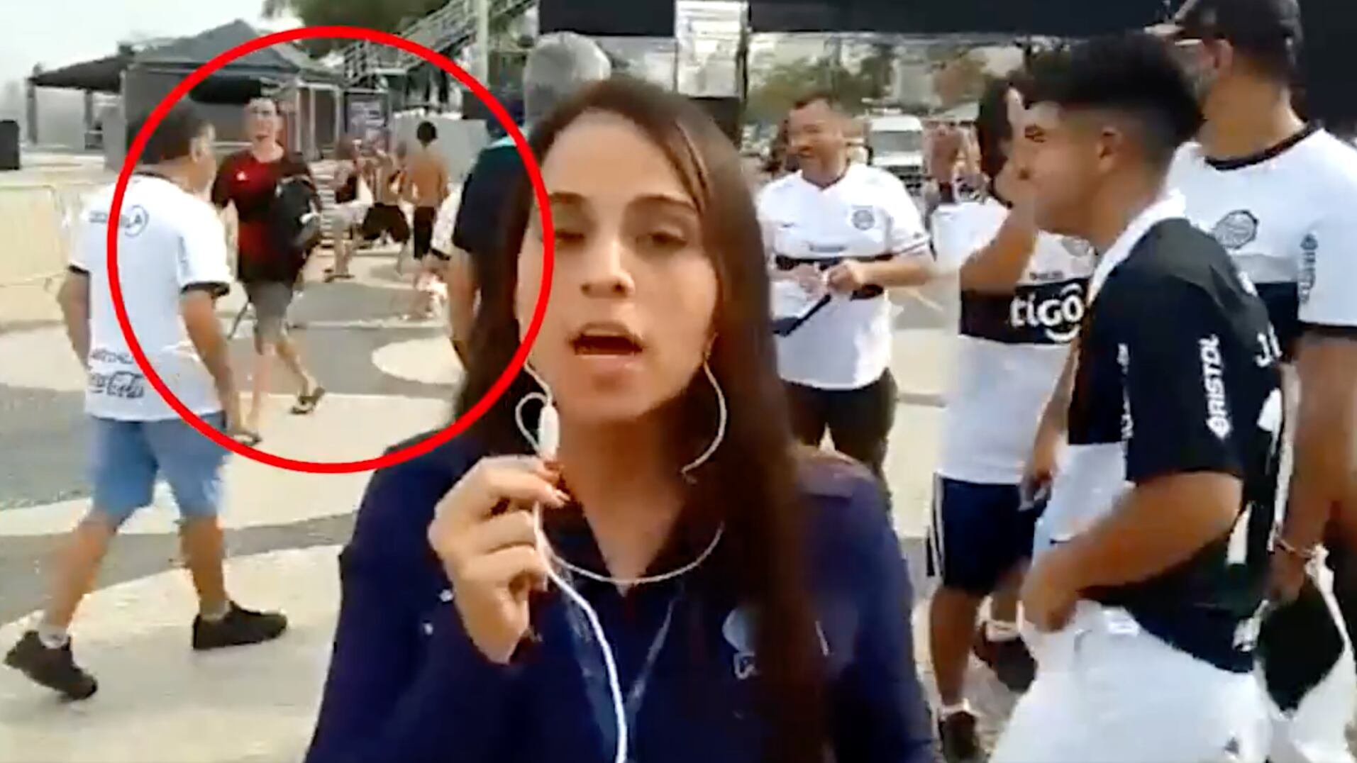 Fluminense vs Olimpia asalto