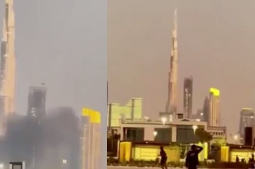 Desalojan el Burj Khalifa tras explosiones por ataques de Irán en Dubái
