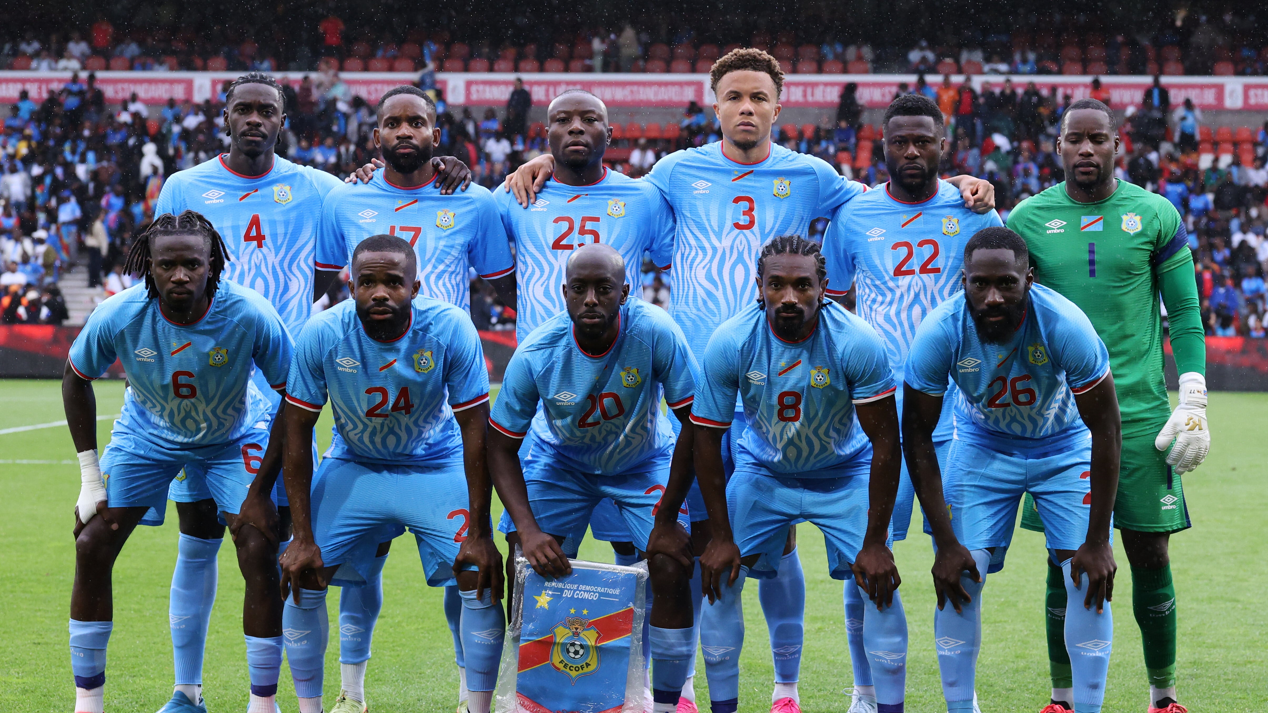 Selección de Congo ha estado entrenando fuera de su país para evitar riesgo de ébola.