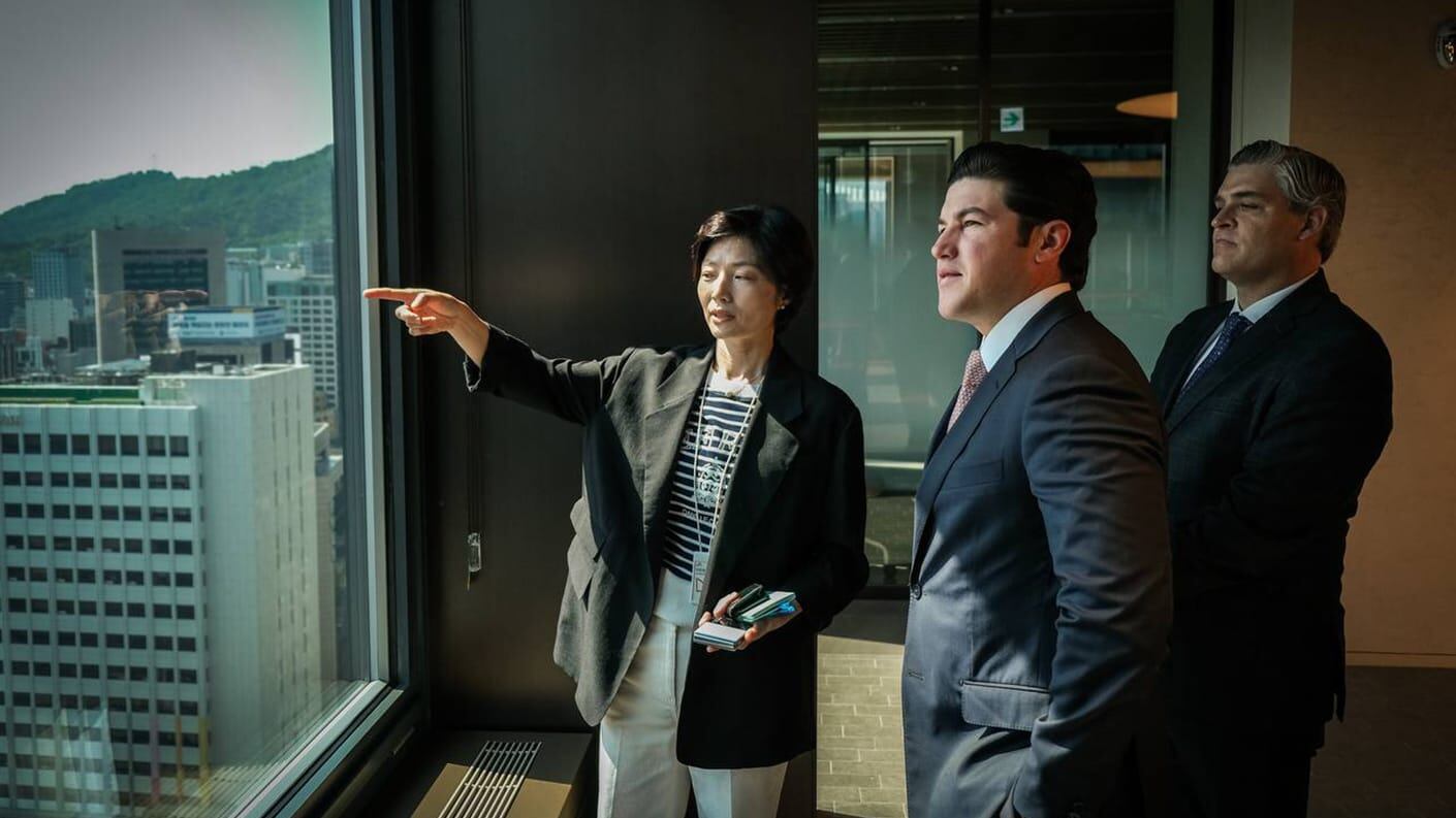 García llegó a Corea desde el 14 de mayo y regresará el día 24.