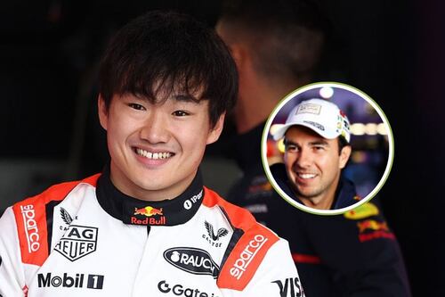 “Gracias, Checo”: la emotiva llamada que marcó el debut de Yuki Tsunoda en Red Bull