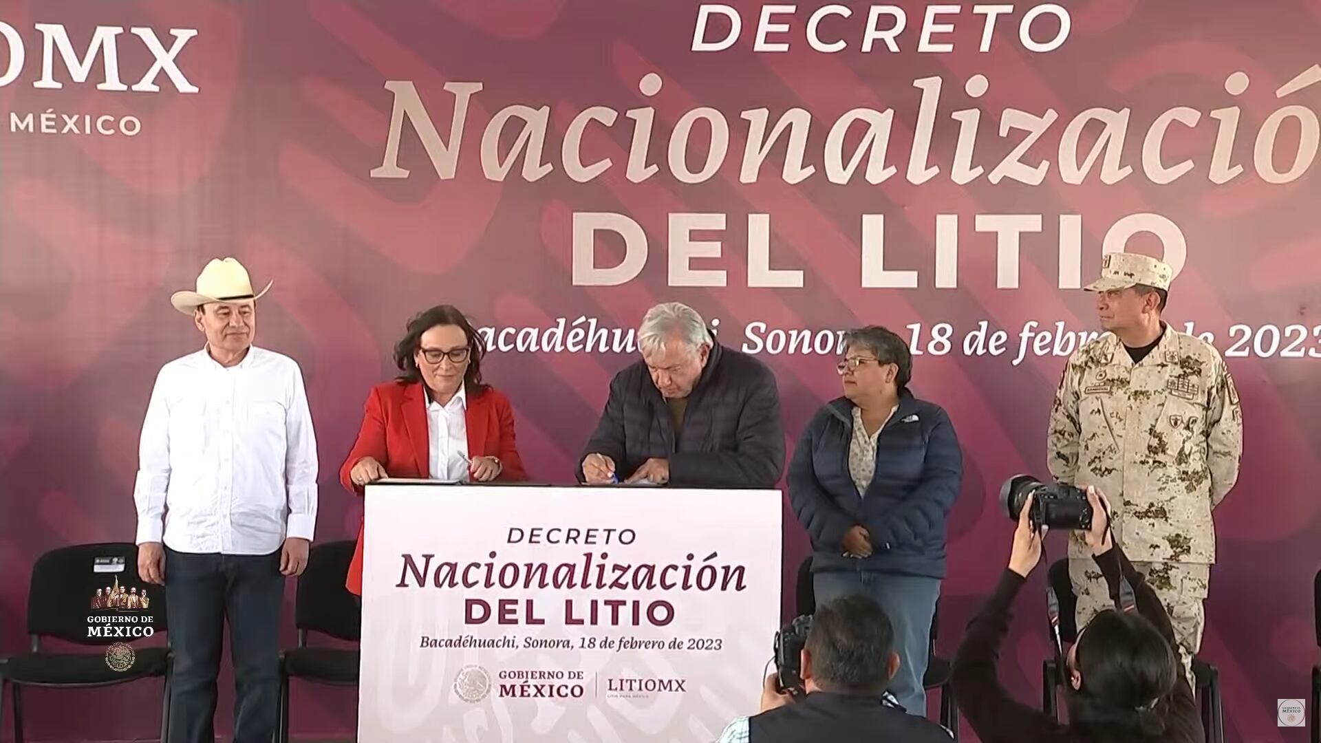 AMLO nacionalización del litio