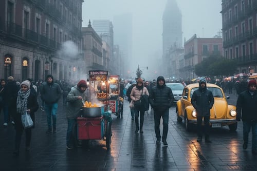 Frente frío 11 se extiende sobre México con bajas temperaturas y posible caída de aguanieve