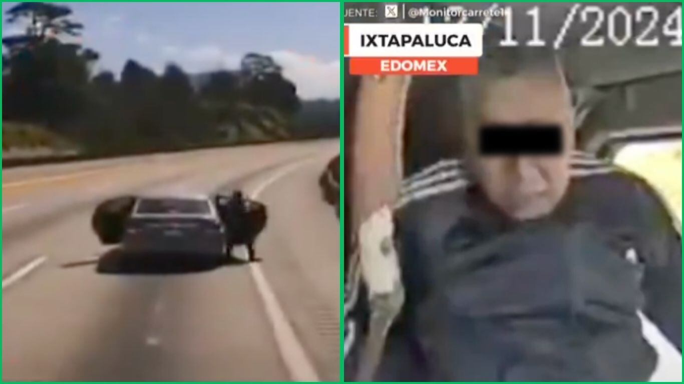 Difunden rostro de delincuente que atracó a un trailero en la México-Puebla