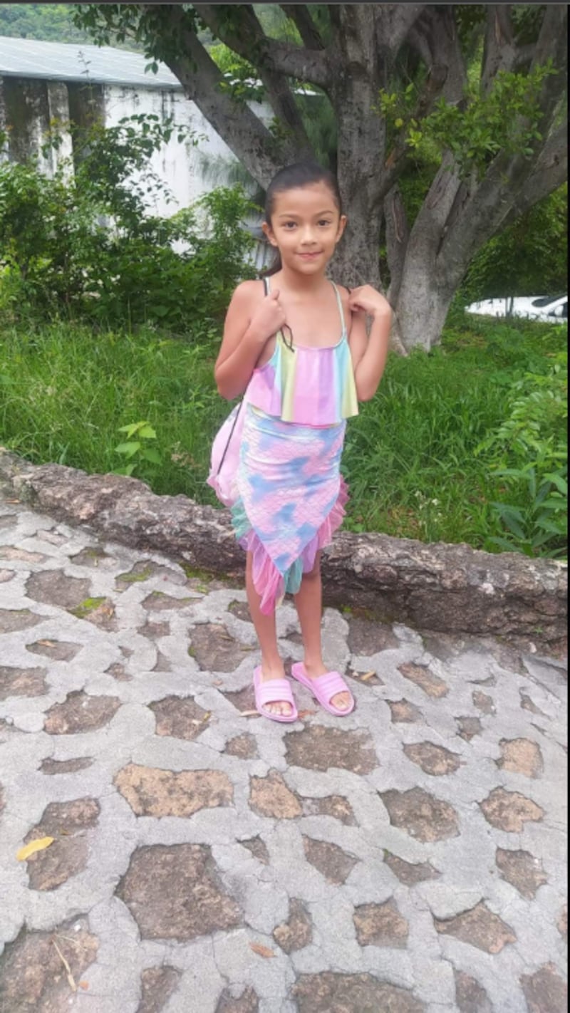 Camila, menor de 8 años de edad, que fue secuestrada y asesinada en Taxco.