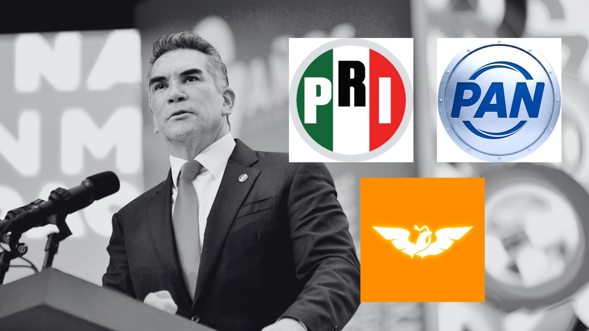 Además de impulsar una coalición opositora, el dirigente priista lanzó fuertes críticas contra el gobierno encabezado por Morena