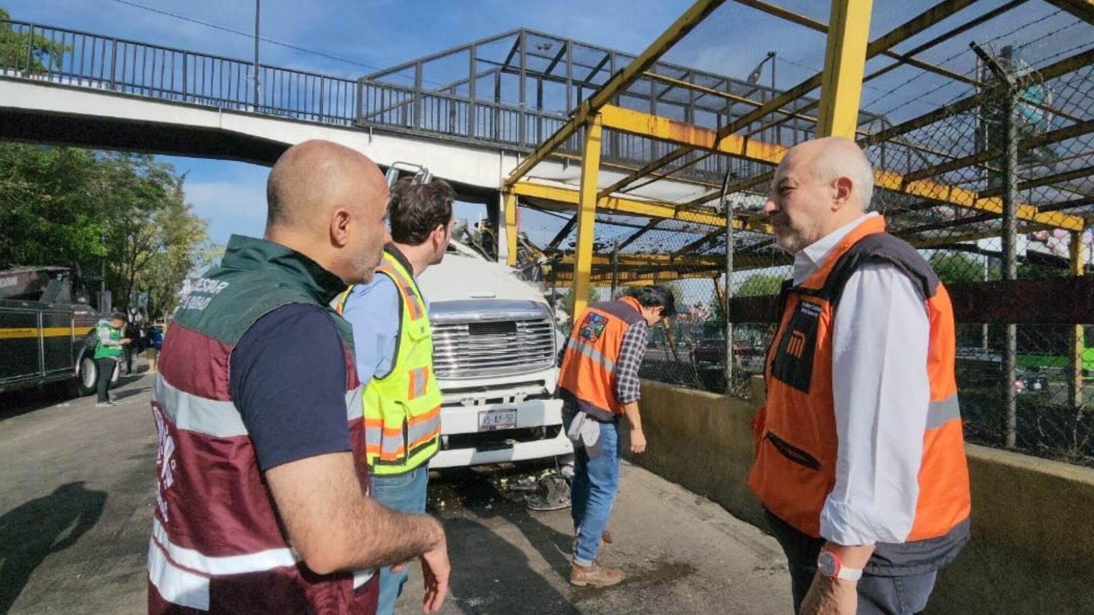Metro choque Línea 5
