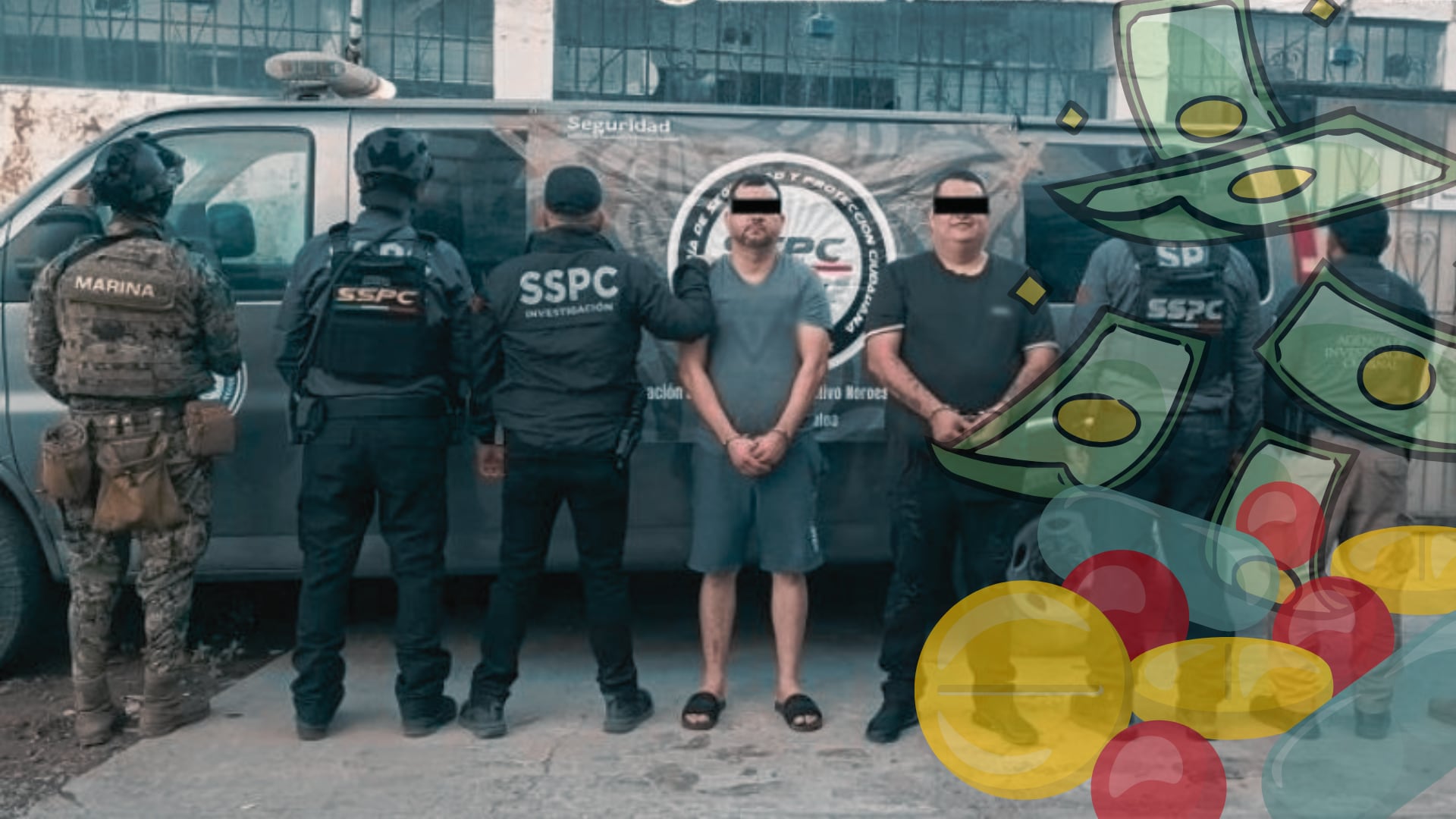 Las investigaciones los señalan como presuntos operadores de Los Chapitos, facción del Cártel de Sinaloa.