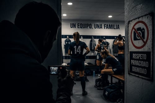 ¡Escándalo Mundial! Vetan de por vida a entrenador por grabar a jugadoras de liga femenil en vestidores