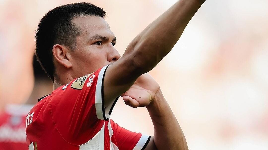 Hirving Lozano marcó gol en el triunfo del PSV ante Go Ahead Eagles.