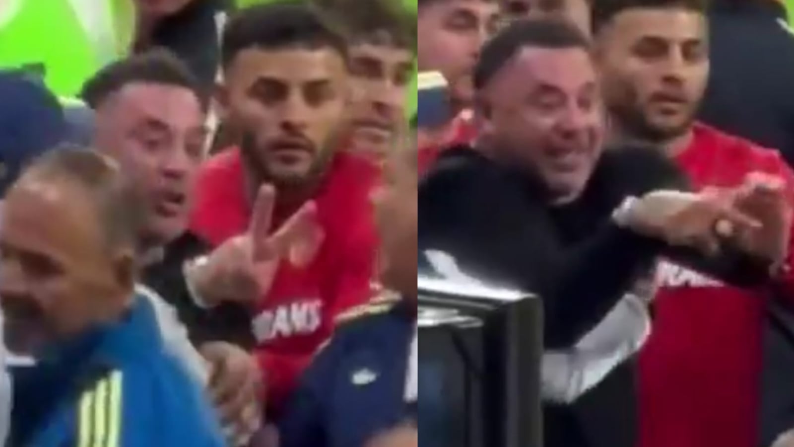 Turco Mohamed lanzó polémico gesto al América.