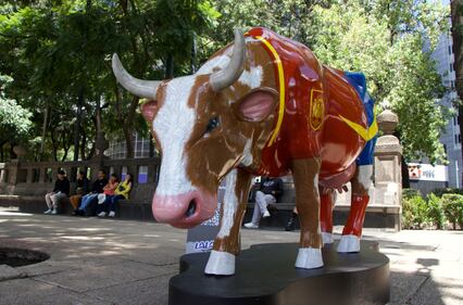 Regresa la estampida del CowParade a Paseo de la Reforma
