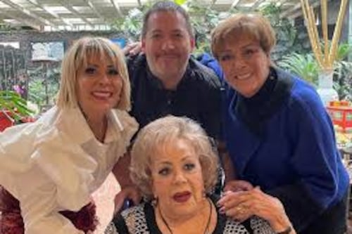 Luis Enrique Guzmán busca sacar a Sylvia Pasquel de la mansión de Silvia Pinal; afirman