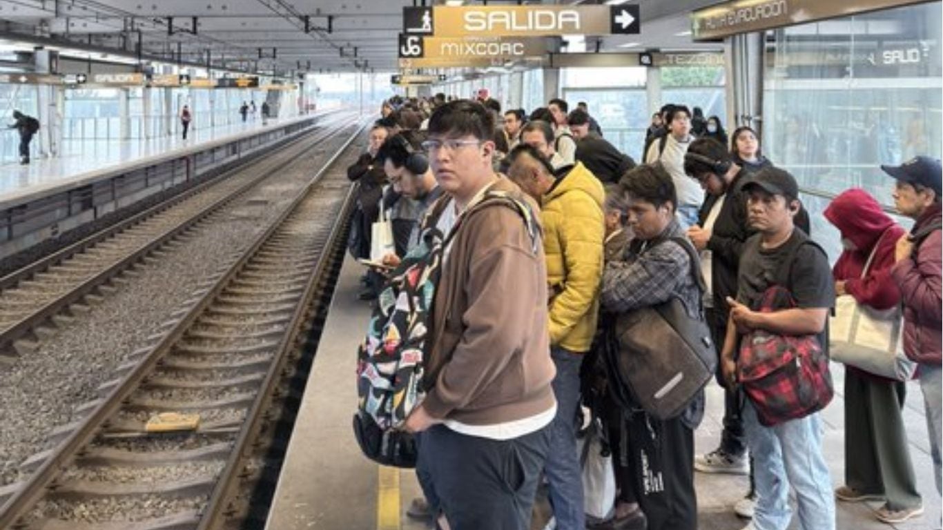 Altísima demanda en el Metro de la CDMX