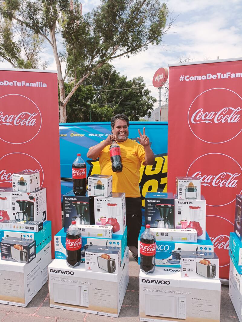 Los mejores momentos en la mesa se viven en familia, Coca-Cola, concursos Coca-cola. dinámicas Coca-cola