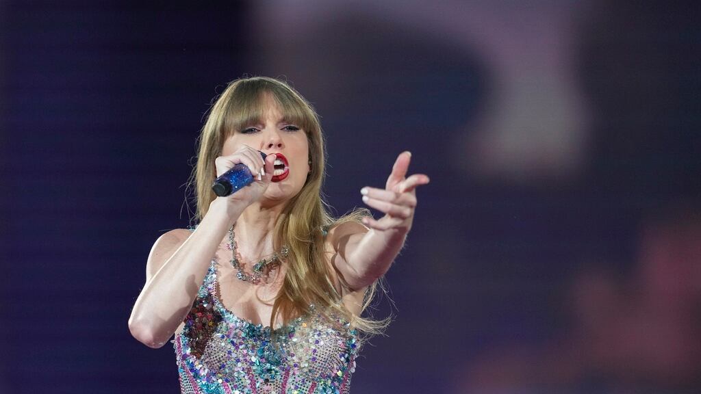 Taylor Swift en el Tokyo Dome de Japón.