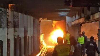 Explosión Línea 2 del Metro
