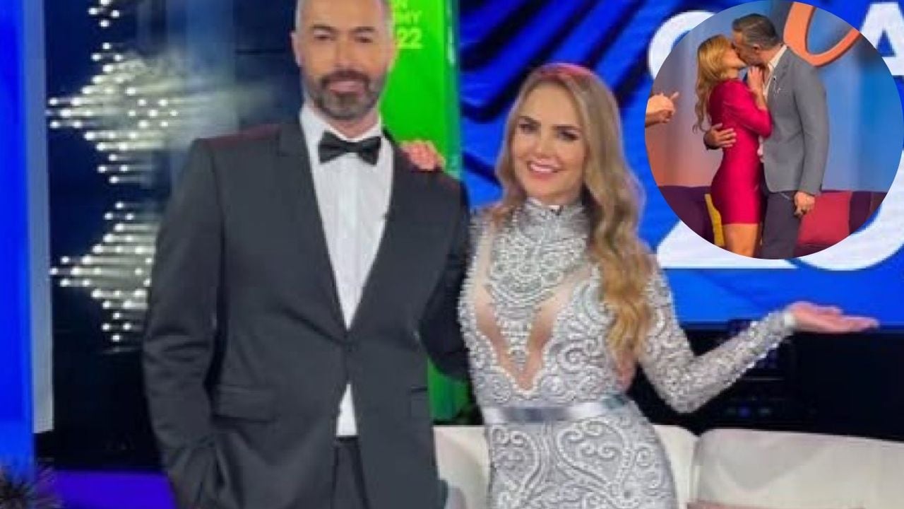 Los conductores del programa aclararon el beso que se dieron durante una transmisión