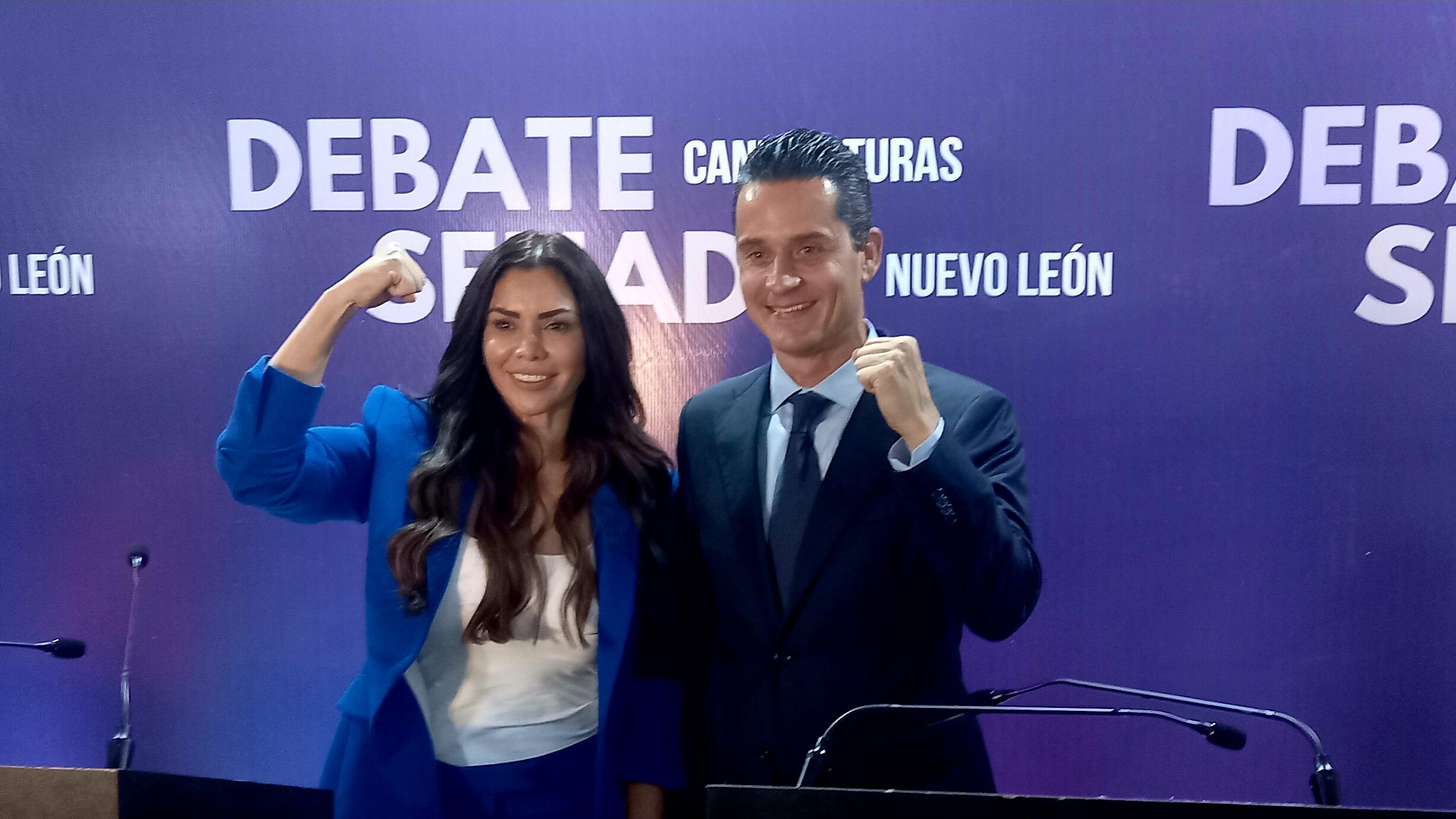 Karina Barrón y Fernando Margáin Sada son la fórmula de Fuerza y corazón x México rumbo al Senado.