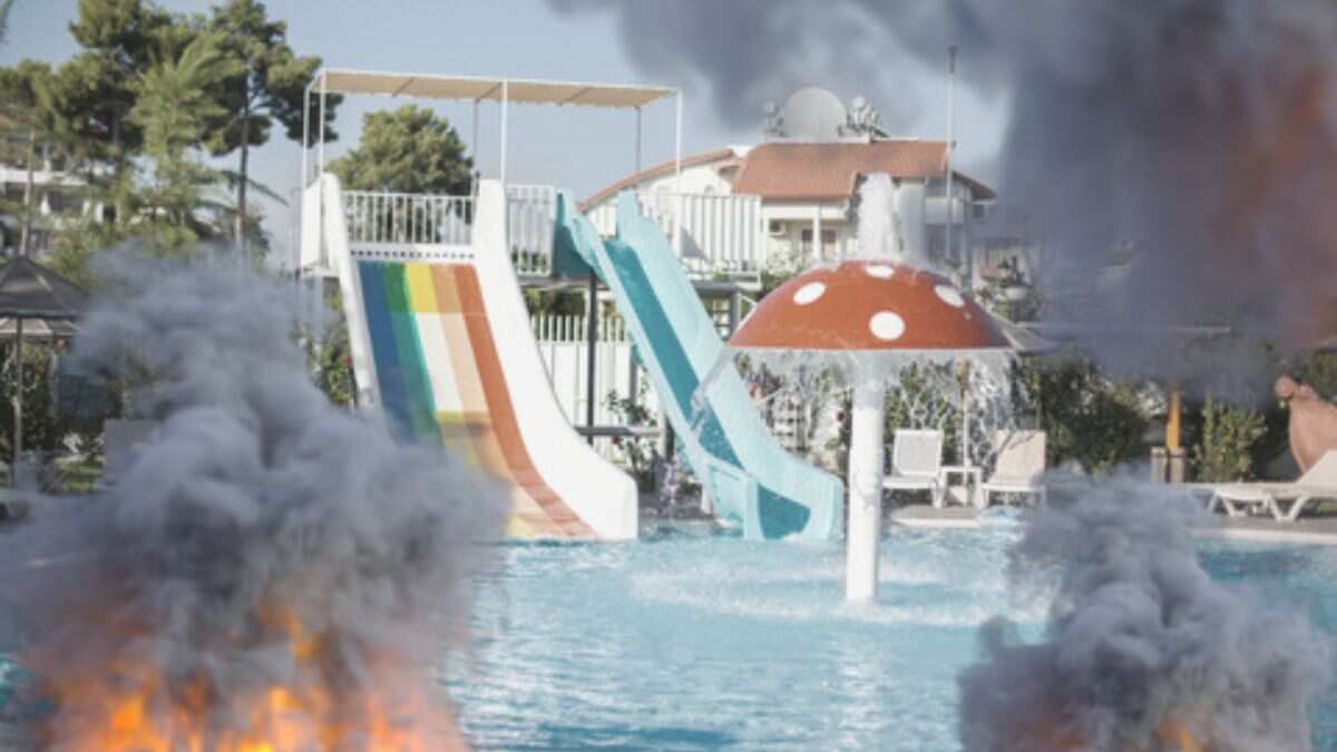 Explosión en balneario deja varios heridos