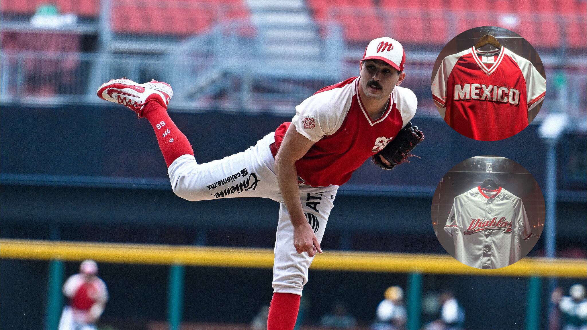 Diablos Rojos nuevo uniforme