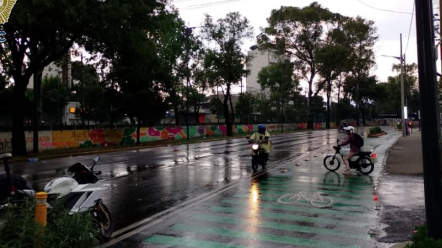 Protección Civil amplió la Alerta Amarilla a 12 alcaldías por lluvias fuertes y posible caída de granizo