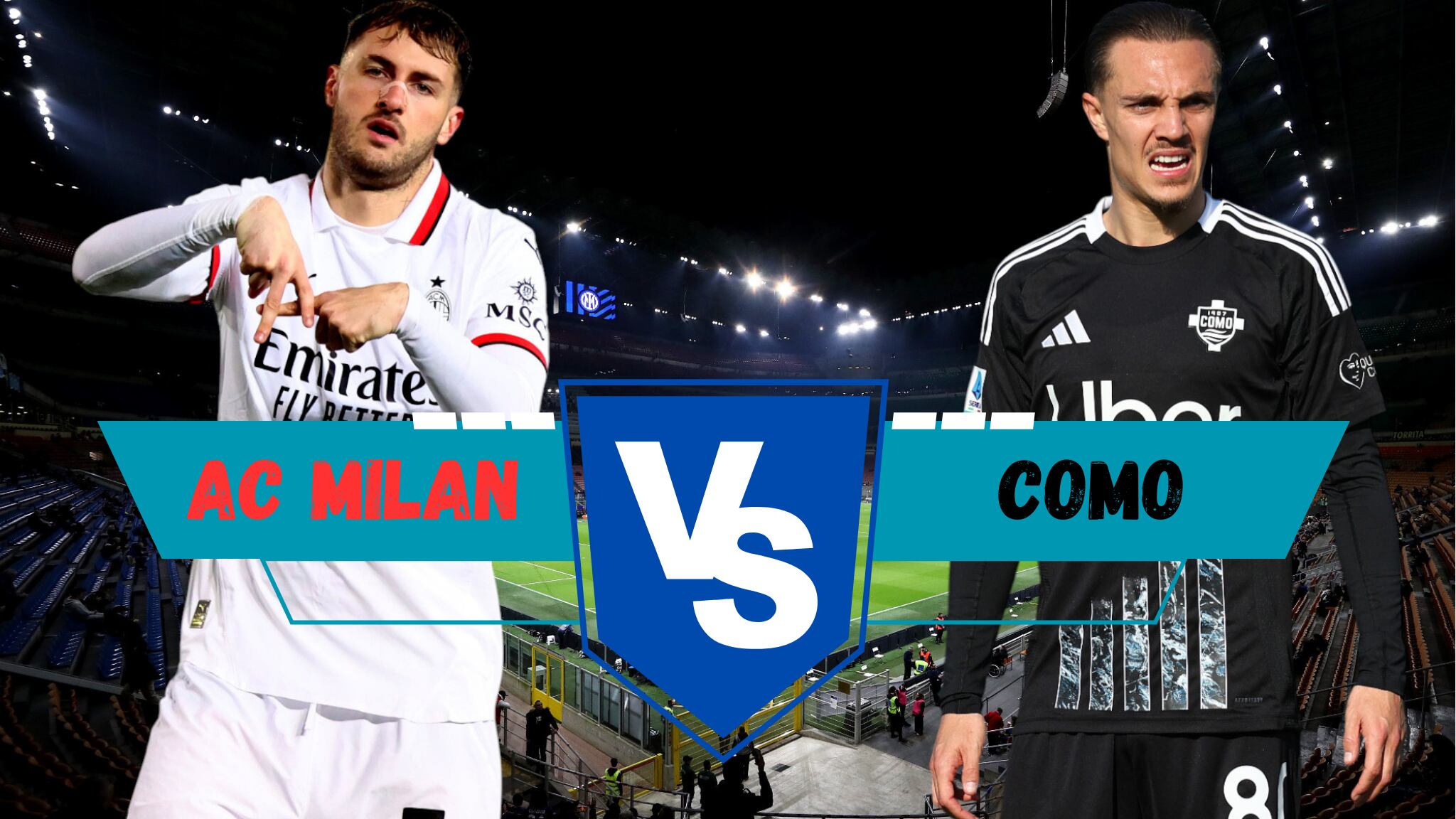 AC Milan vs. Como Serie A Italia