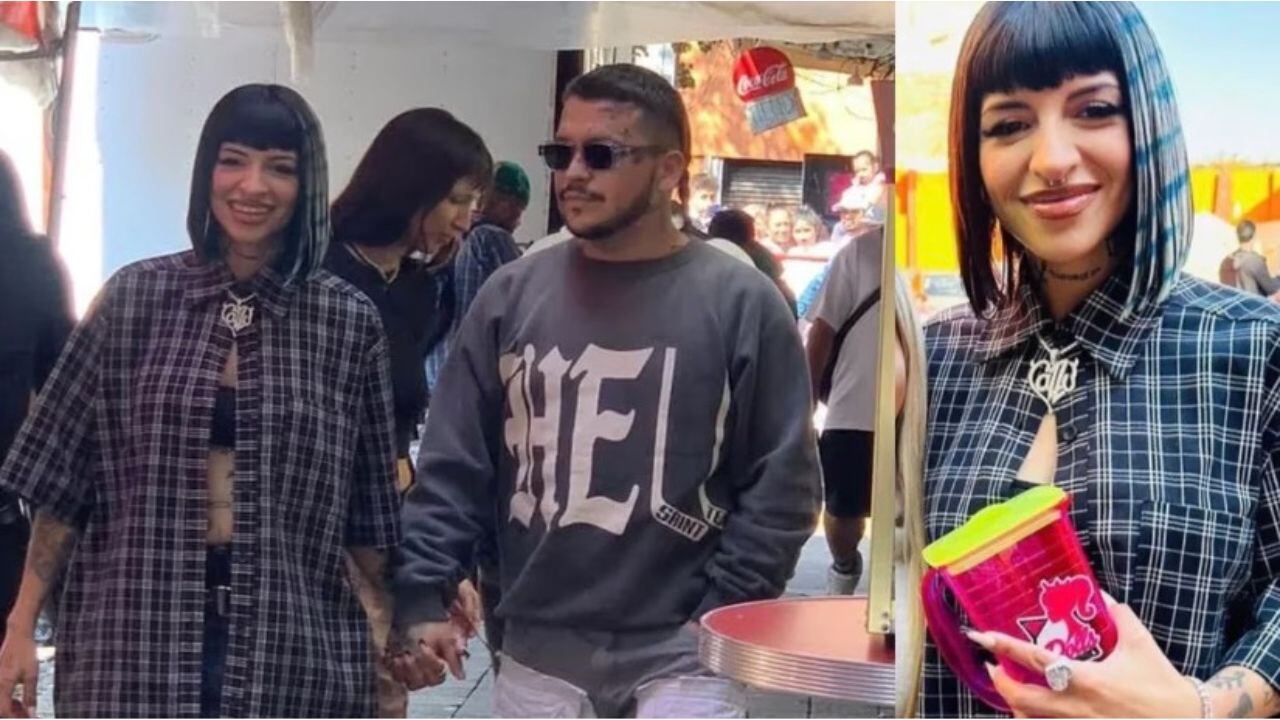 Cazzu y Nodal se adentran en el barrio de Tepito para probar una licuachela