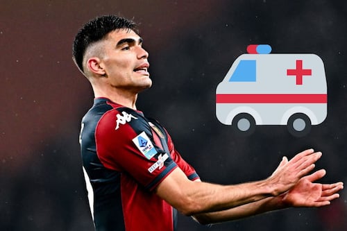 Alarma en Genoa, el mexicano Johan Vásquez es ovacionado al salir de cambio por lesión