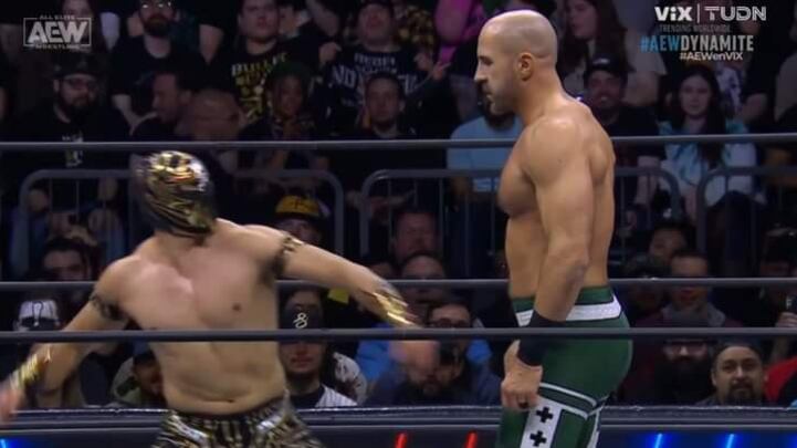 Máscara Dorada brilló en Estados Unidos I AEW