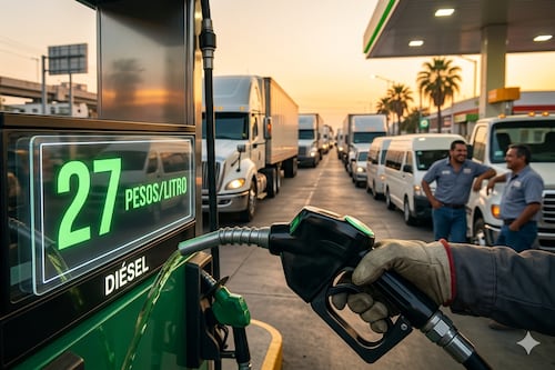 Diésel bajará a 27 pesos desde mayo: alivio directo al bolsillo