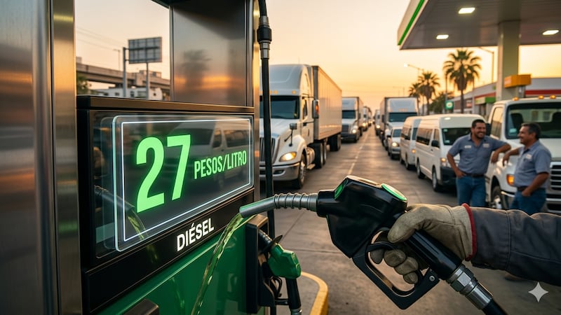 Diésel bajará a 27 pesos desde mayo: alivio directo al bolsillo