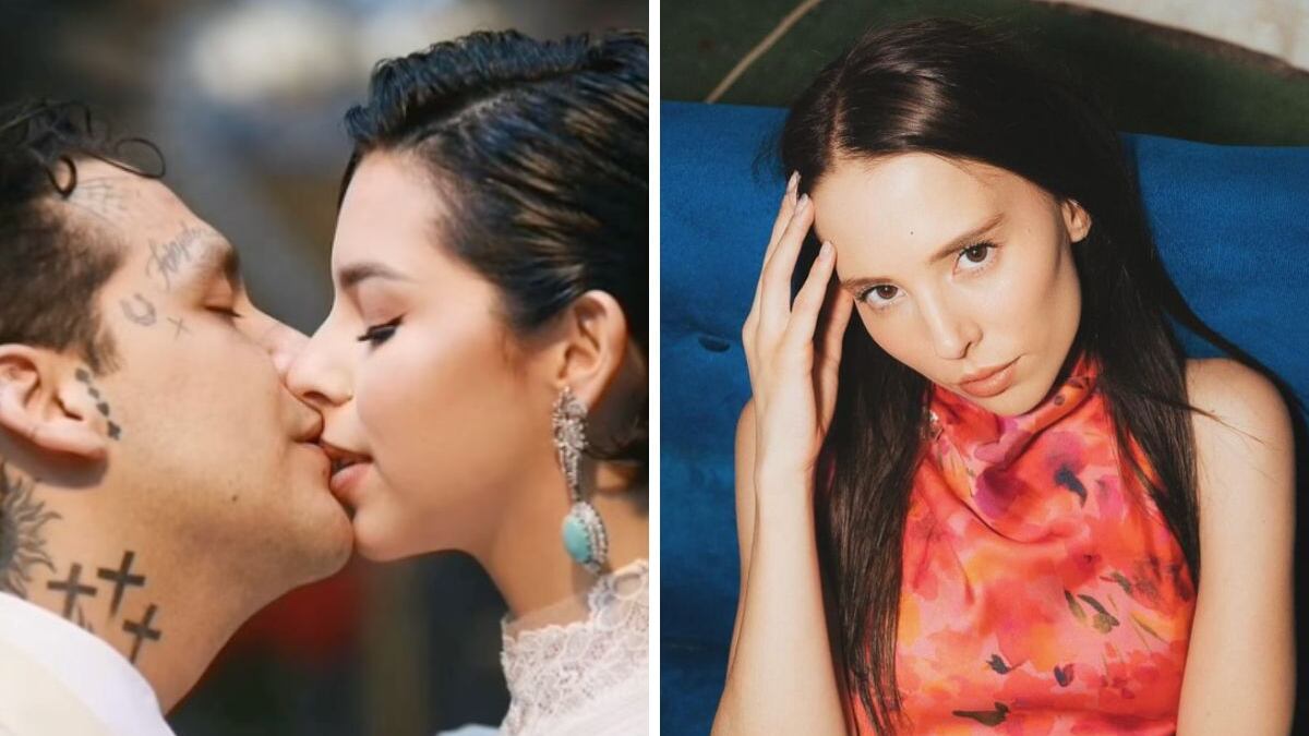 Majo Aguilar no fue a boda de Ángela y Christian Nodal.