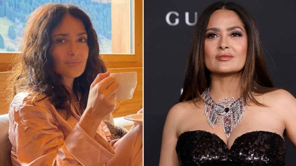 Salma Hayek looks