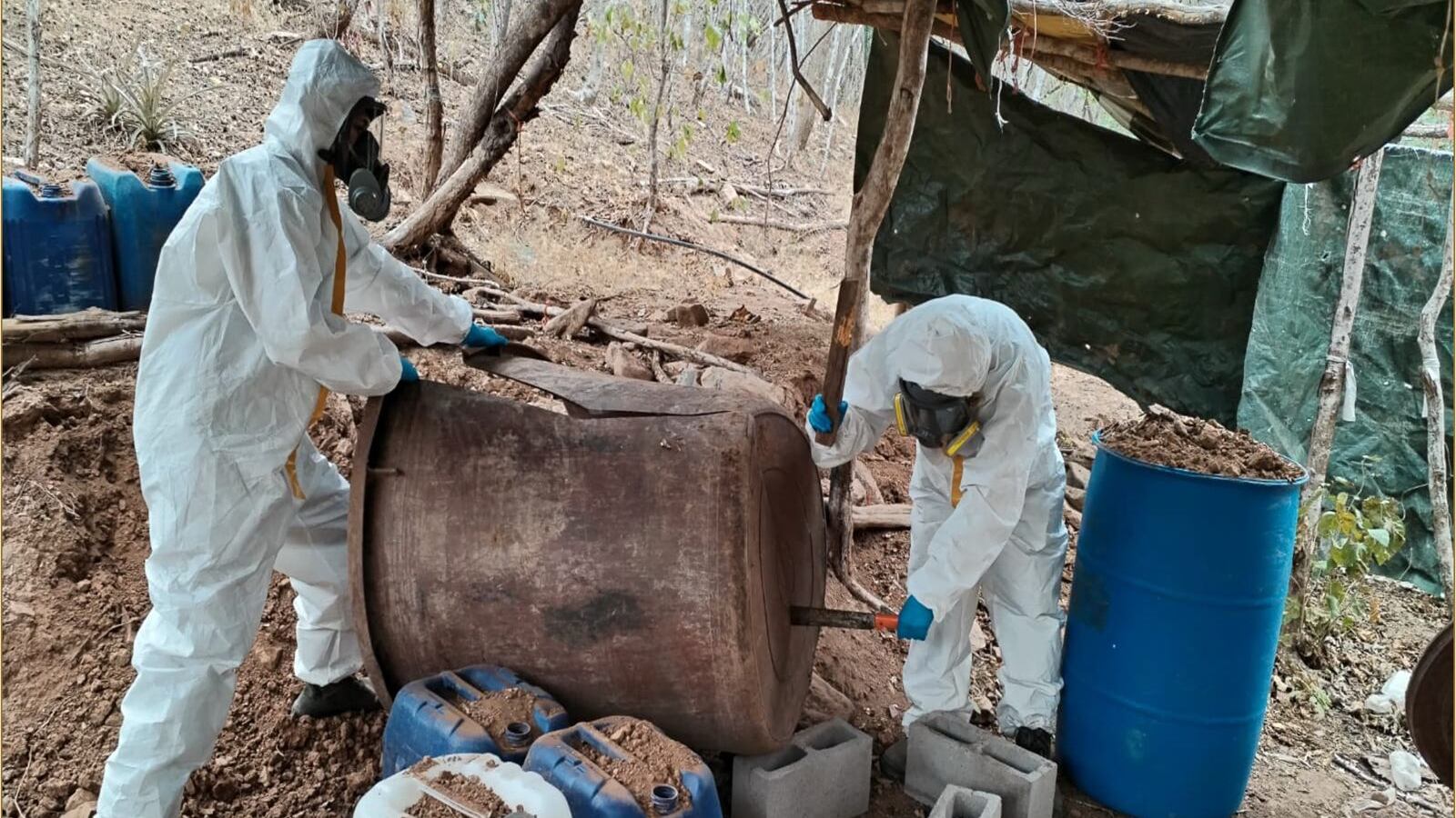 Las autoridades mexicanas reportaron los avances de la "Operación Frontera Norte", con un saldo de 383 detenidos y el aseguramiento de armas, drogas y vehículos en varios estados del país.