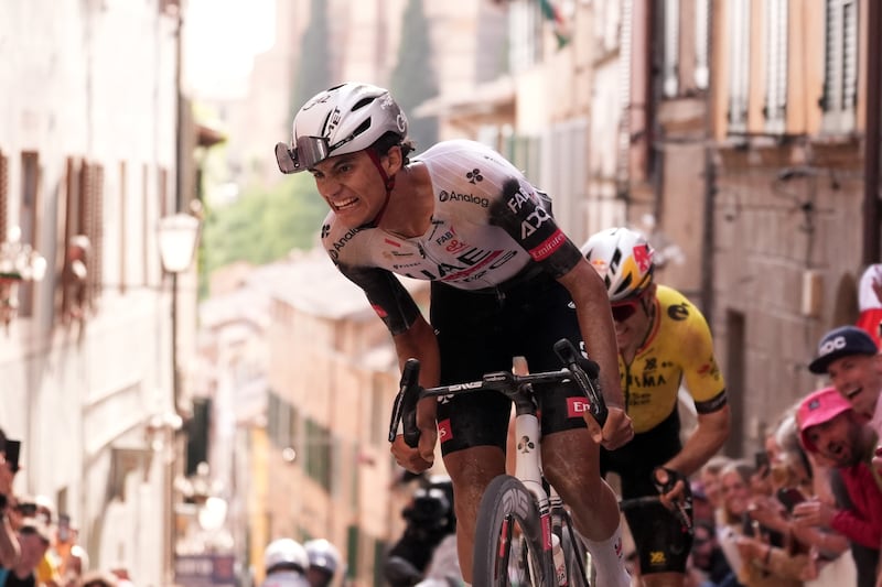 Isaac del Toro lidera el Giro de Italia.