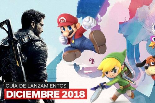 ¡Atención gamers! Ya está aquí la guía de lanzamientos con la que cerramos el año