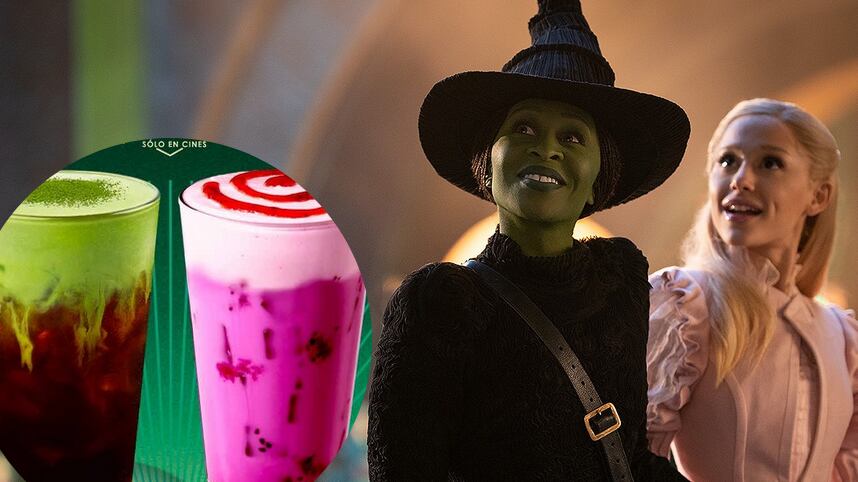 Wicked llega a Starbucks con bebidas inspiradas en Glinda y Elphaba