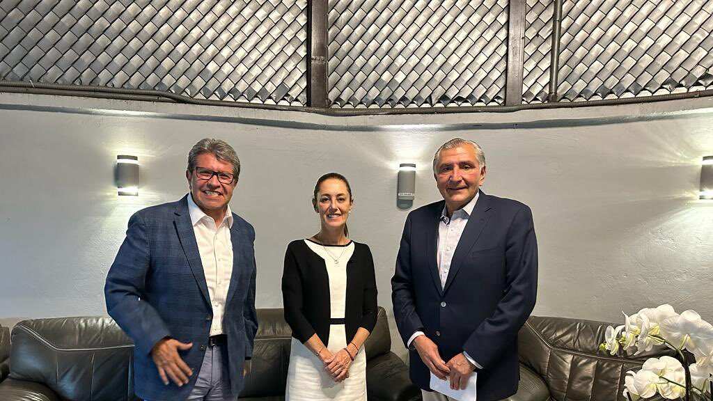 Claudia Sheinbaum otorga coordinaciones a Adán Augusto López y Monreal