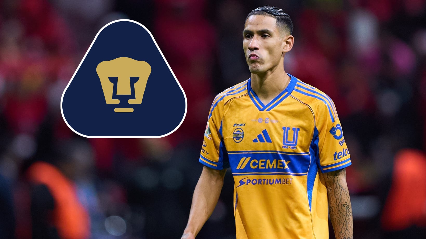 Uriel Antuna llega a Pumas en compra definitiva.