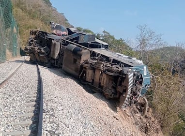 Así fue el descarrilamiento del Tren Interocéanico que arrebató la vida a 13 personas en Oaxaca.