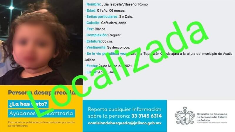 Familia: Encuentran a los Villaseñor Romo desaparecidos en Jalisco